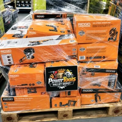 RIDGID 18V Brushless Power Tools Liquidation Pallet