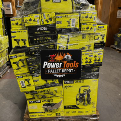 Ryobi ONE+ Mixed Tools Pallet – Grade A – 68 Units