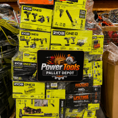 RYOBI + RIDGID Mixed Power Tools Pallet – Grade A – 72 Units
