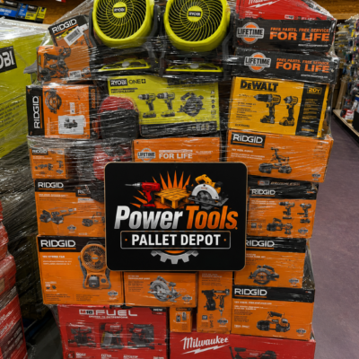 Mixed Brand Power Tools Pallet – Grade A – 84 Units
