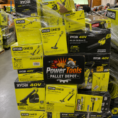 RYOBI 40V OPE Tools Pallet – Grade A – 52 Units