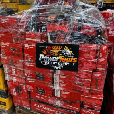 Milwaukee M18 FUEL Power Tools Pallet – Grade A – 108 Units