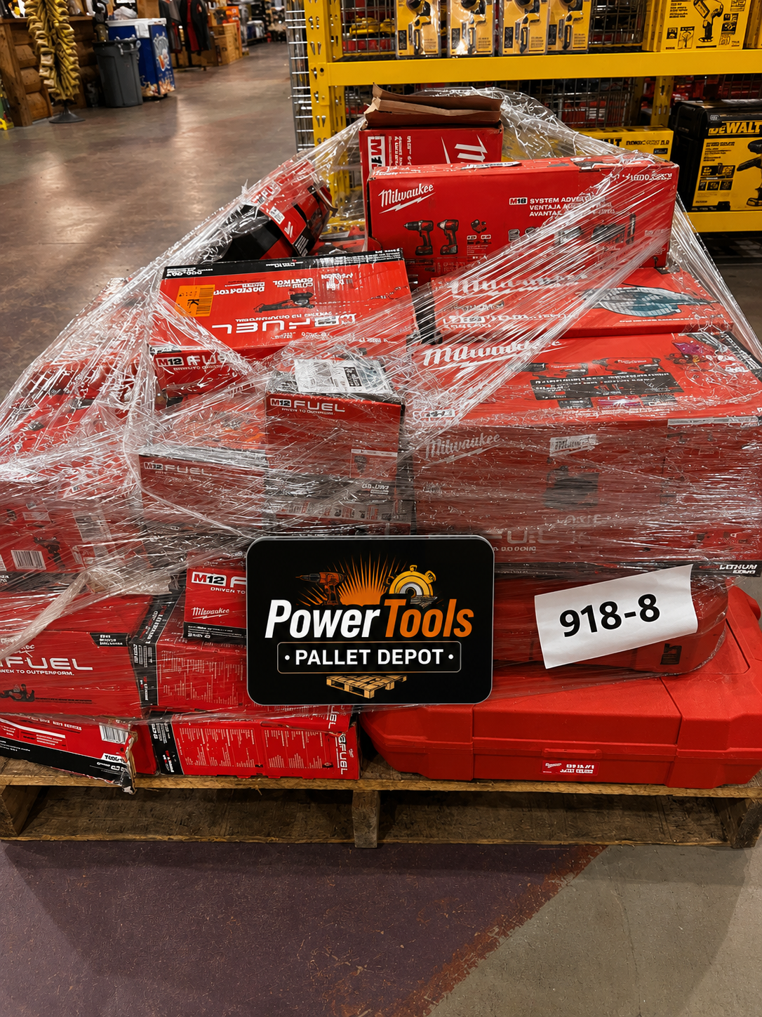 Milwaukee M12 FUEL Power Tools Pallet – Grade A – 42 Units