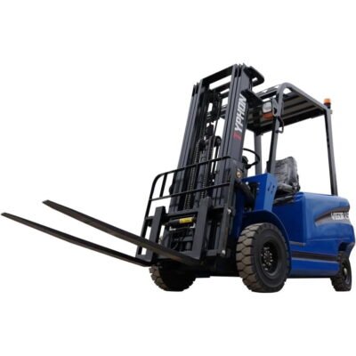 2025 TYPHON Vigor 1.5 Blue Electric Forklift – 1.5 Ton Lift Truck Jitney Hi-Lo