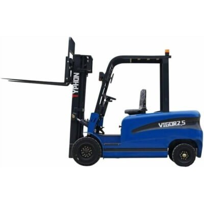 2025 TYPHON Vigor 2.5 Blue Electric Forklift – 2.5 Ton Lift Truck Jitney Hi-Lo