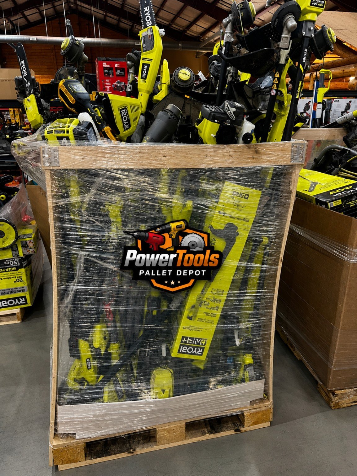 Ryobi ONE+ 18V Power Tools Pallet – Grade A – 50+ Units - Image 2