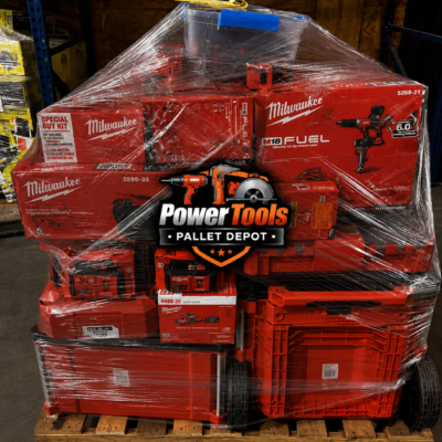 Milwaukee M18 Mixed Tools & PACKOUT Pallet – Grade A – 98 Units