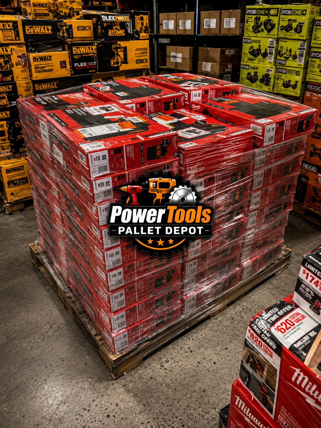 Milwaukee M18 Heated Gear & Accessories Pallet – Grade A – 80 Units