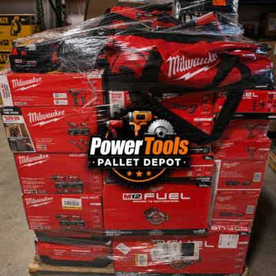 Milwaukee M12 / M18 Mixed Tools Pallet – Grade A – 86 Units
