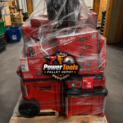 Milwaukee M18 Power Tools & PACKOUT Pallet – Grade A – 92 Units