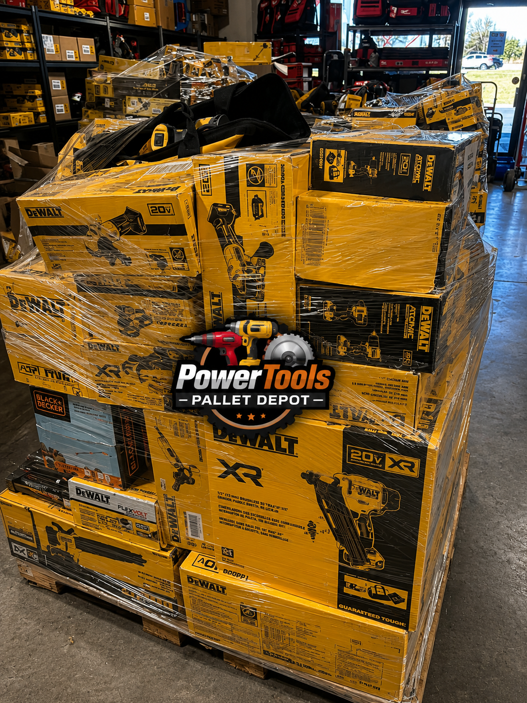 DeWalt 20V MAX XR Power Tools Pallet – Grade A – 92 Units