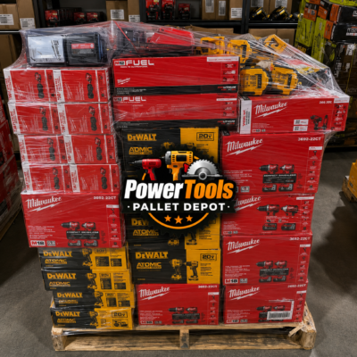 Milwaukee + DeWalt Mixed Power Tools Pallet – Grade A – 72 Units