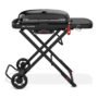 Weber Traveler 320-Sq. in Stealth Black Portable Liquid propane Grill