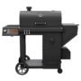 Oklahoma Joe's Tahoma Gravity Feed 900-Sq. in Black Horizontal Charcoal Smoker